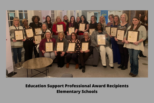 Education Support Professional Award Winners Group Photo Education Support Professional Award Winners Group Photo